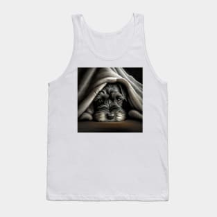 Cute Mini Schnauzer Tank Top